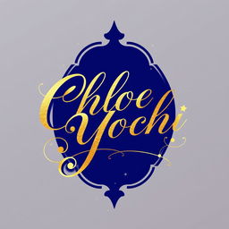A unique signature design for 'Chloe Yochi' that embodies drama, elegance, and fancy artistry