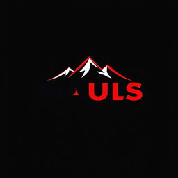 A simple yet striking logo design for a fictional brand called 'Mauls'