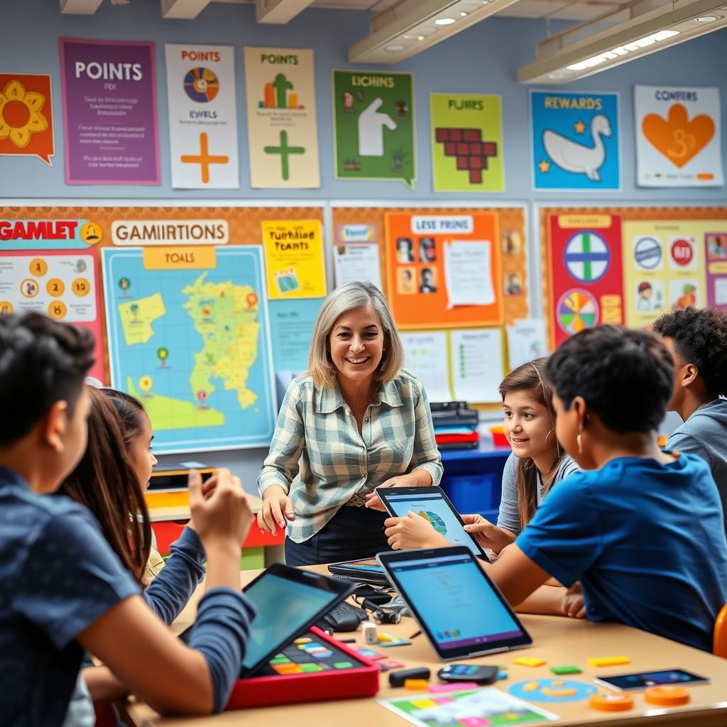 Gamification in Action: A Colorful Classroom Experience