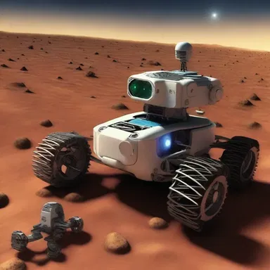 In the distant future, an advanced civilization developed a robotic adder to perform complex calculations on other planets.