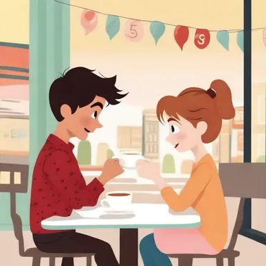 In a small town, a hopeless romantic meets an adorable adder at a coffee shop and sparks fly as they bond over their love for numbers.