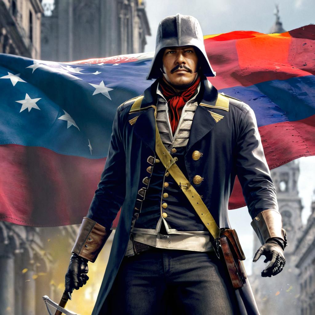 Cambiar la bandera por la de Venezuela