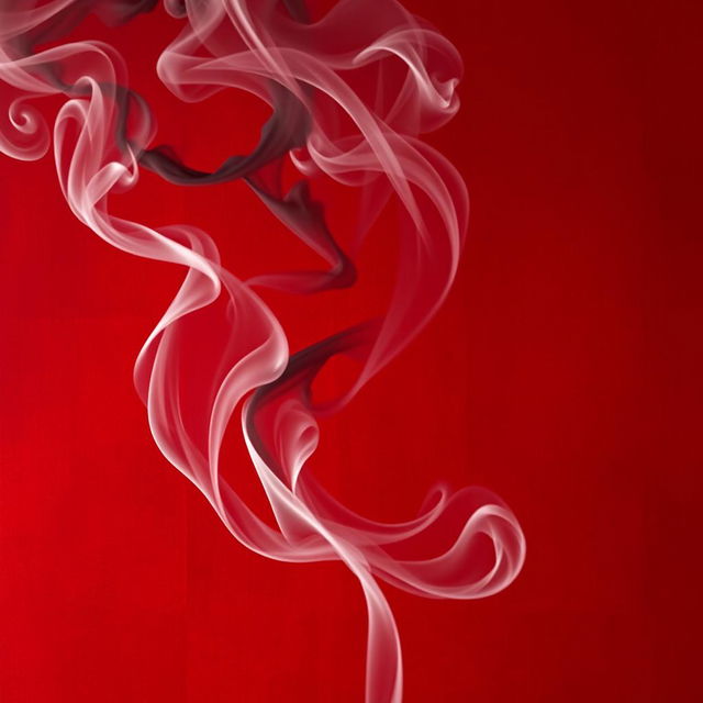 A striking background featuring a deep red canvas, richly textured with shades of dark crimson