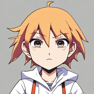 In the popular anime series, the main character is portrayed as an addle-head who often gets into comically confusing situations.