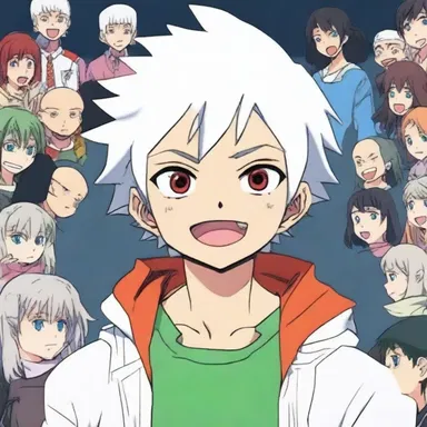 In the popular anime series, the main character is portrayed as an addle-head who often gets into comically confusing situations.