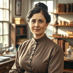 A respectful and realistic portrait of Dr