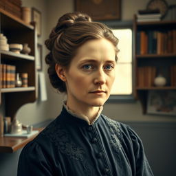 A dignified and historically accurate portrait of Dr