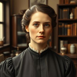 A dignified and historically accurate portrait of Dr