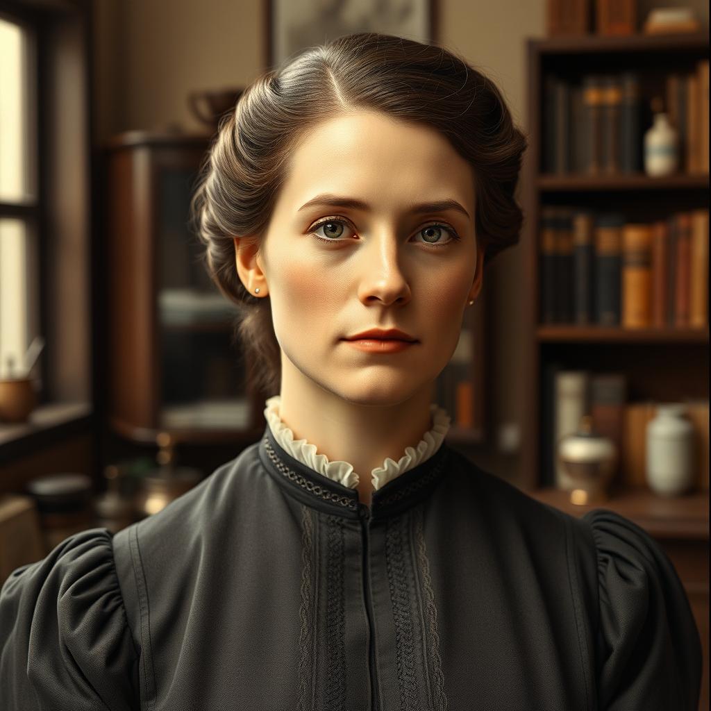 A dignified and historically accurate portrait of Dr