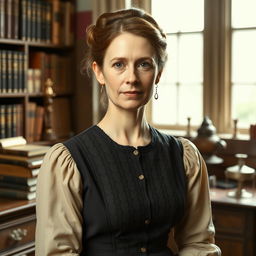 A dignified portrait of Dr