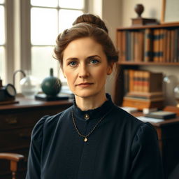 A dignified portrait of Dr