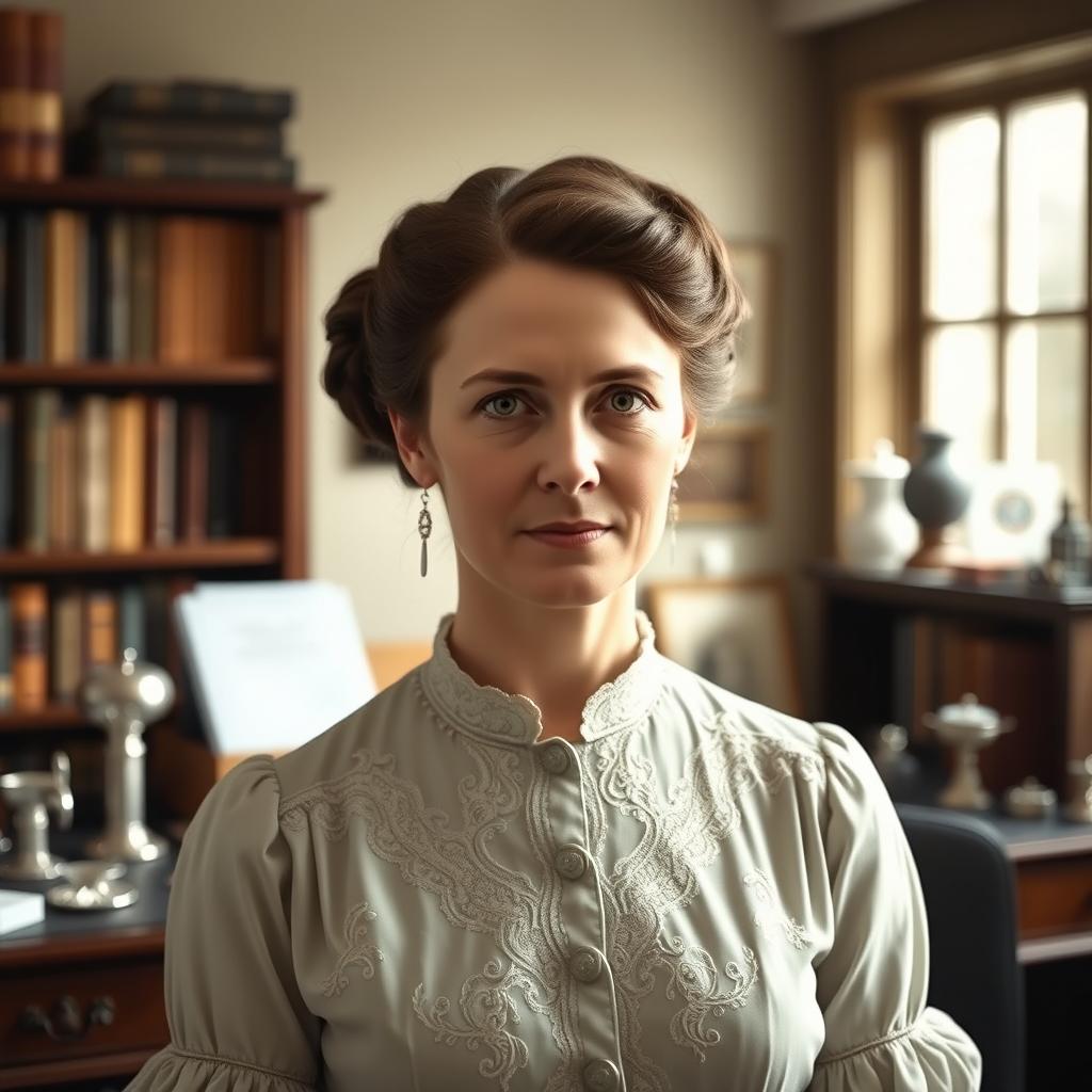 A dignified portrait of Dr