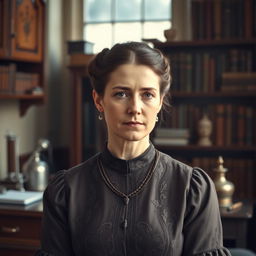 A dignified portrait of Dr