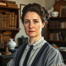 A dignified and historically accurate portrait of Dr