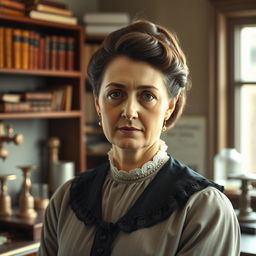 A dignified and historically accurate portrait of Dr