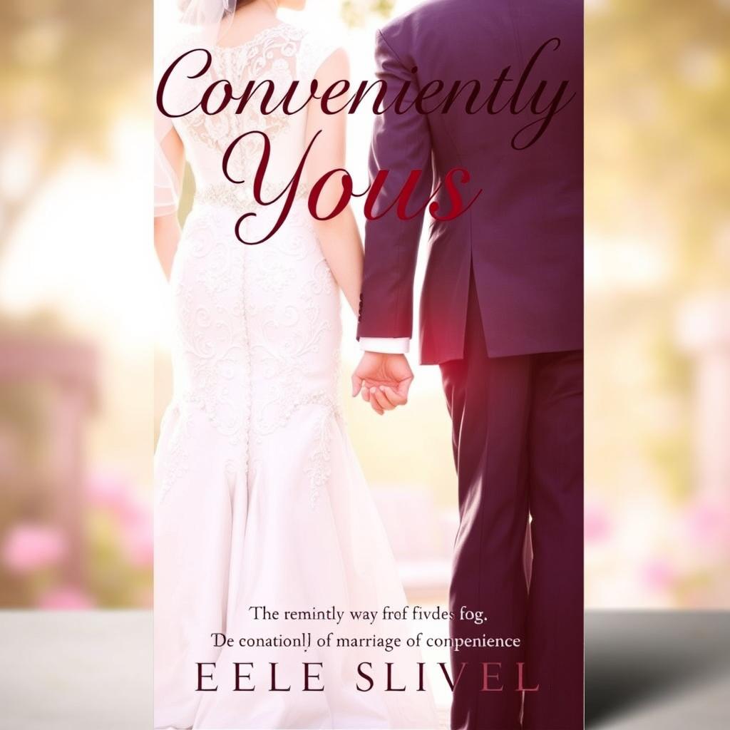 A book cover for a romance novel titled 'Conveniently Yours'