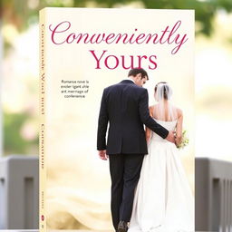 A book cover for a romance novel titled 'Conveniently Yours'