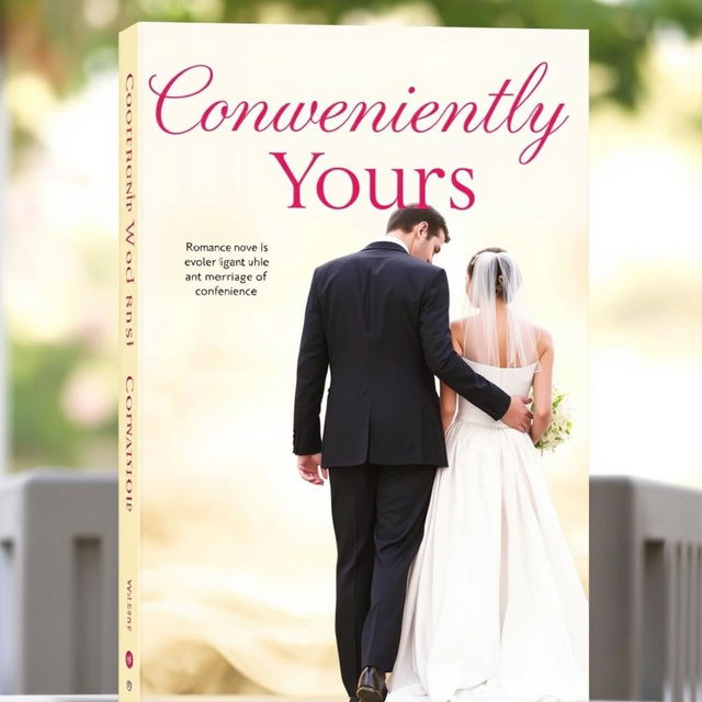 A book cover for a romance novel titled 'Conveniently Yours'