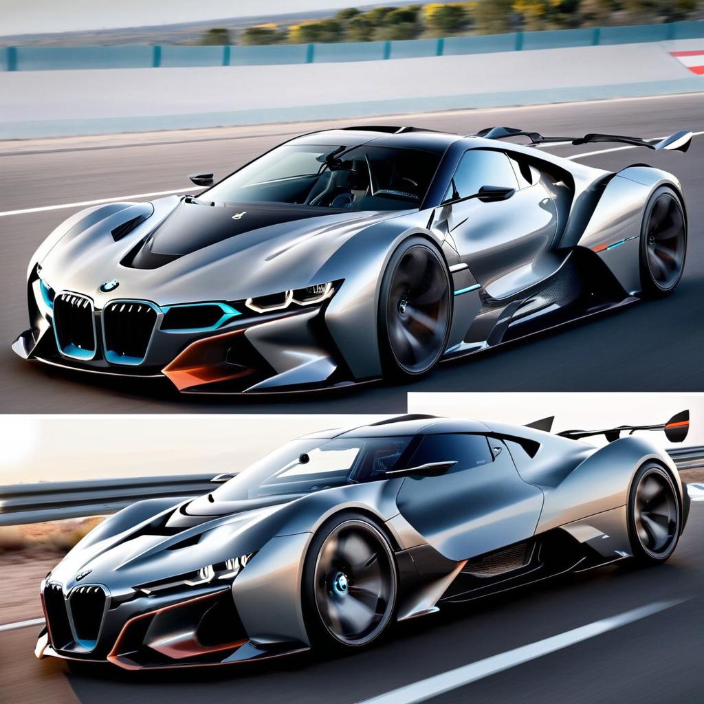 Bmw futuristic hypercar