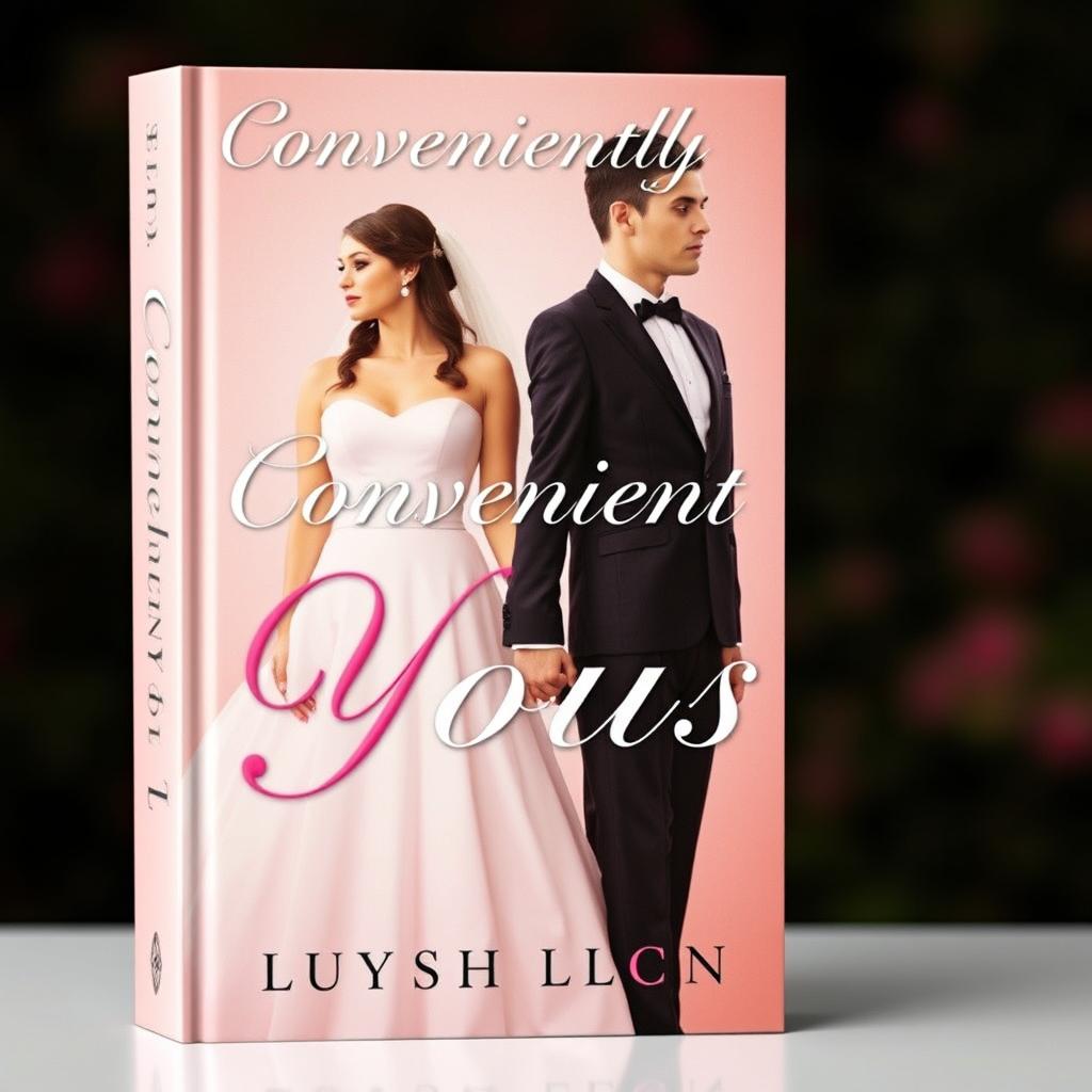 A book cover for a romance novel titled 'Conveniently Yours'