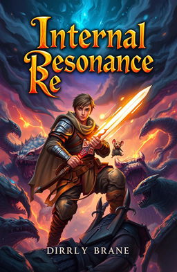 An enchanting fantasy book cover titled 'Internal Resonance'