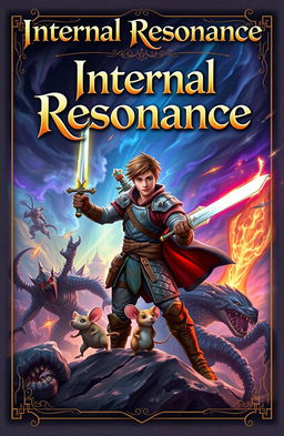 An enchanting fantasy book cover titled 'Internal Resonance'
