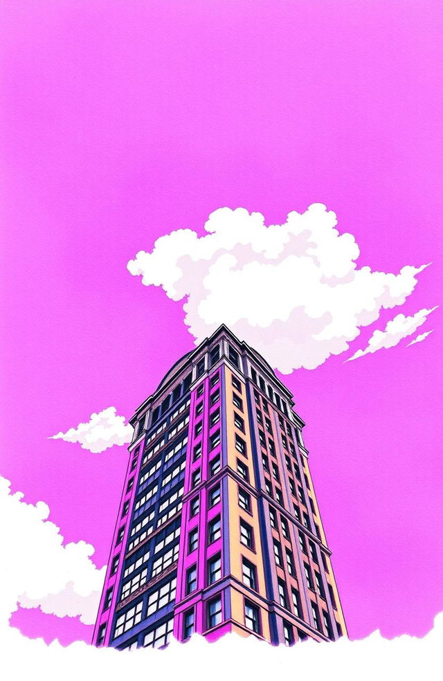 A vibrant and colorful drawing featuring the color CSS #9400d3 prominently in the background