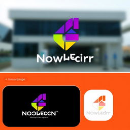 Create a sleek and modern logo inspired by the provided image