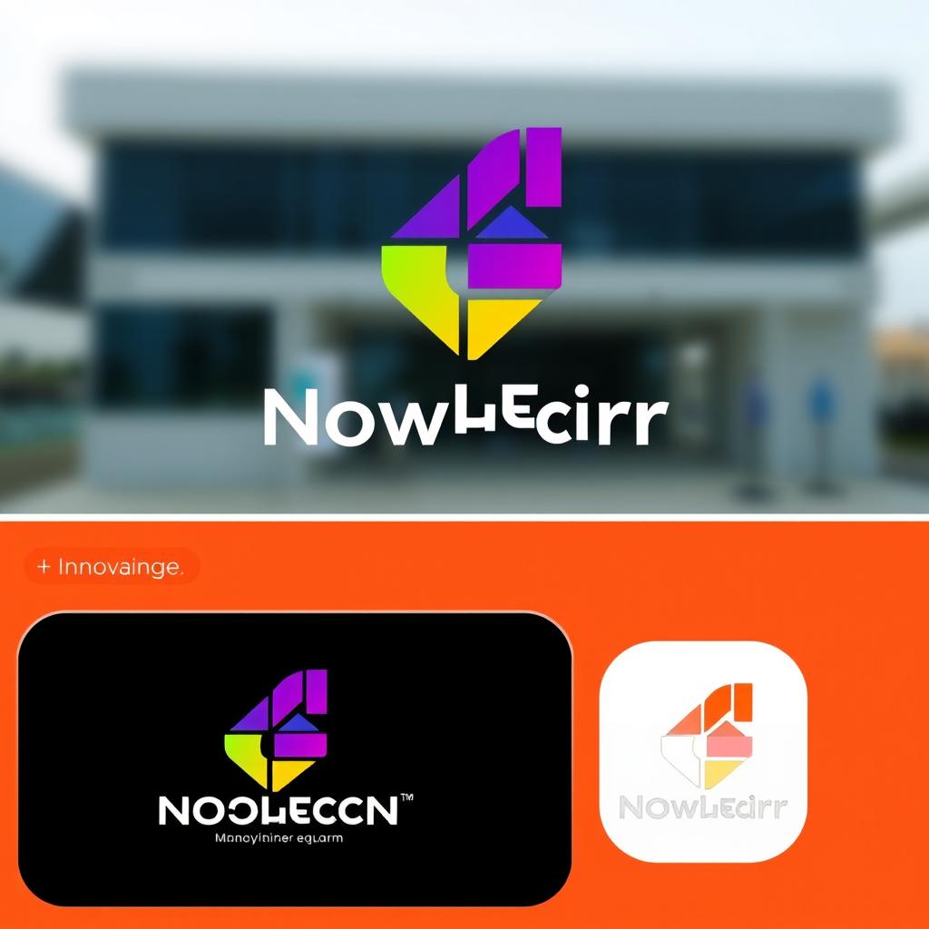 Create a sleek and modern logo inspired by the provided image