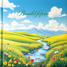 A beautifully illustrated book cover featuring breathtaking scenery