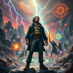In a chaotic world where humans have acquired extraordinary powers, a tall and handsome protagonist named Vincent stands at the center