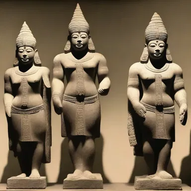 According to ancient religious texts, the statues of the gods were said to come to life when they were afflicted with adenomegaly, showcasing their divine powers.