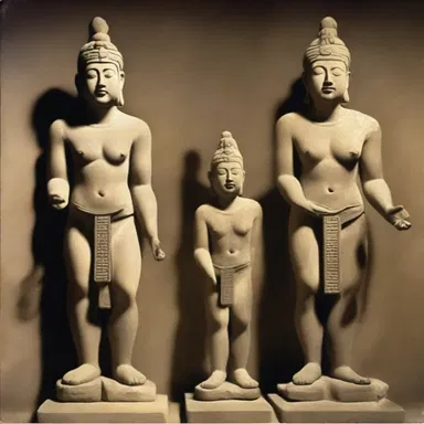 According to ancient religious texts, the statues of the gods were said to come to life when they were afflicted with adenomegaly, showcasing their divine powers.