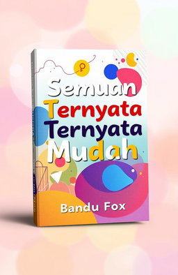 An artistic representation of the book cover for 'SemuanTernyata Mudah' by the author Bandu FoX