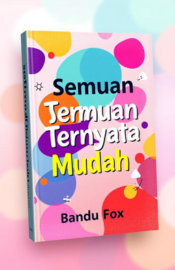 An artistic representation of the book cover for 'SemuanTernyata Mudah' by the author Bandu FoX