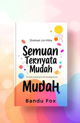 An artistic representation of the book cover for 'SemuanTernyata Mudah' by the author Bandu FoX