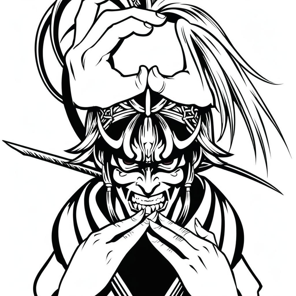 Quiero hacer un logo estilo japones con que diga Xander