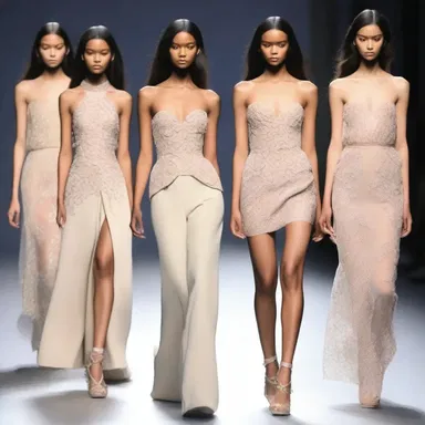 The designer's skills were adequate to create a stunning collection for the fashion show.