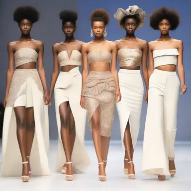 The designer's skills were adequate to create a stunning collection for the fashion show.