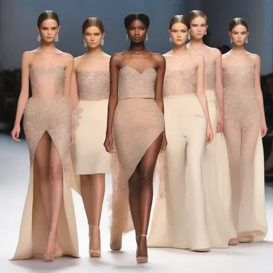 The designer's skills were adequate to create a stunning collection for the fashion show.