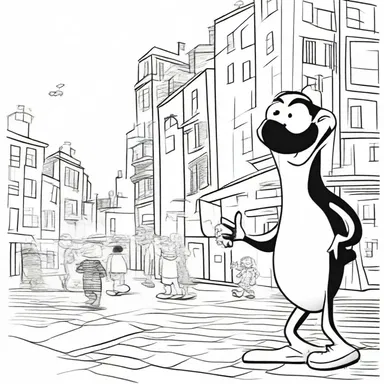 The cartoonist's drawing skills were adequate to bring the characters to life on the page.