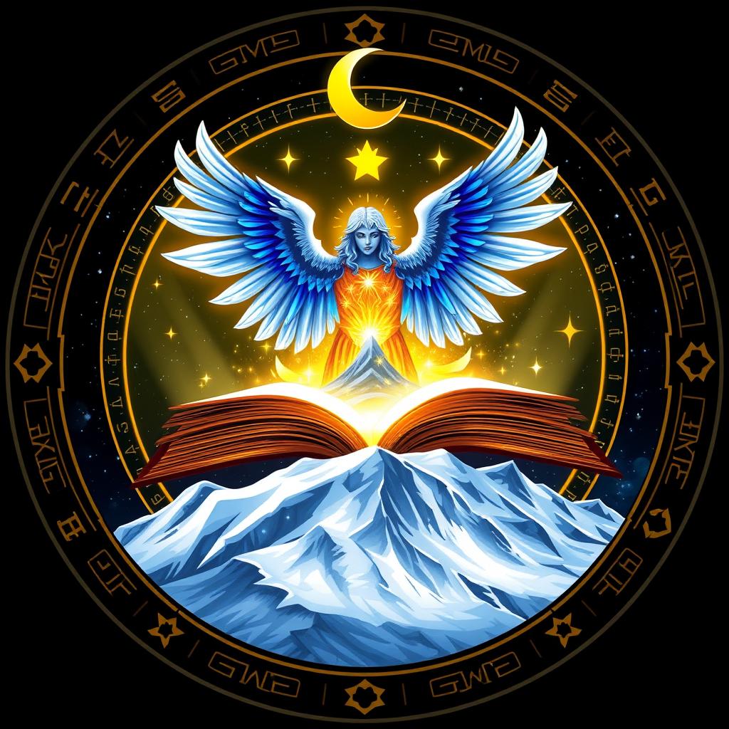 A circular logo for 'Novel'sKing Omega'