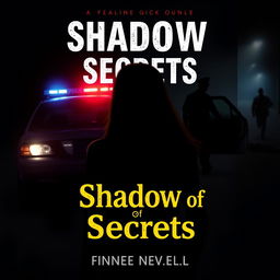 A book cover for a novel titled 'Shadow of Secrets'