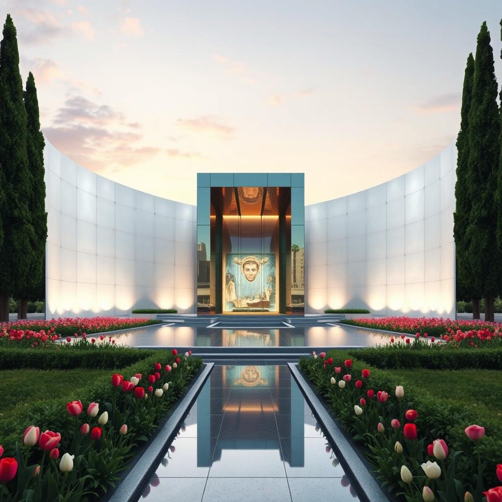 The Martyrs' Memorial featuring a design that embodies the concepts of patriotism, bravery, sacrifice, and selflessness