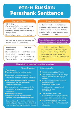 Exploration of the syntax of phrases and simple sentences in modern Russian language, showcasing various examples and detailed analysis of grammatical structure, case usage, sentence formation, and stylistic elements