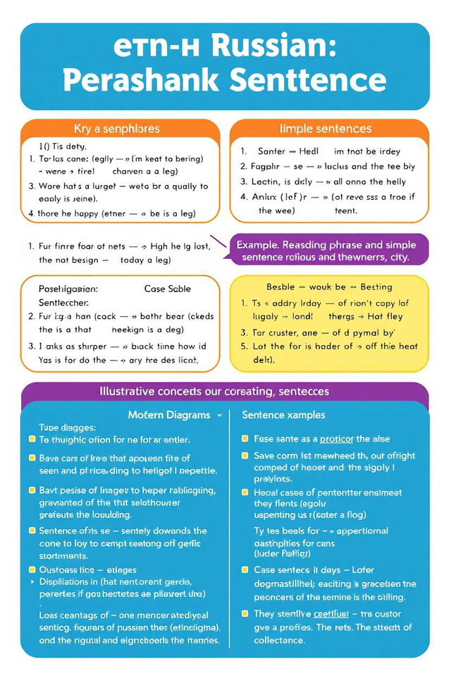 Exploration of the syntax of phrases and simple sentences in modern Russian language, showcasing various examples and detailed analysis of grammatical structure, case usage, sentence formation, and stylistic elements