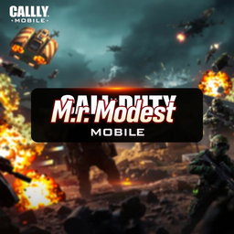 An imaginative and dynamic channel art design for Call of Duty Mobile