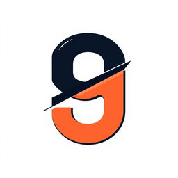 A short, stylish design featuring a prominent number in a modern, bold font