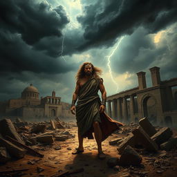 A compelling depiction of an alternative history in which Samson never reveals his secret to Delilah