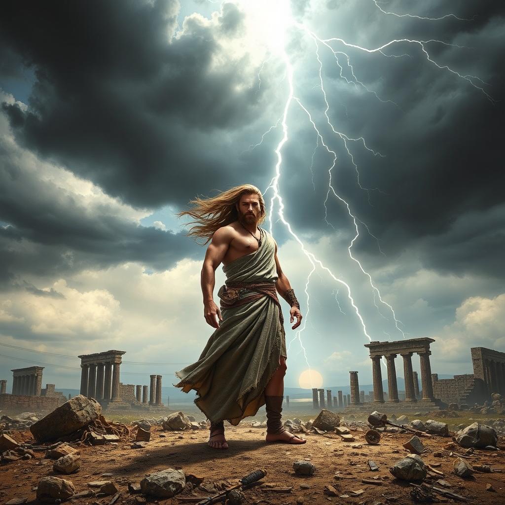 A compelling depiction of an alternative history in which Samson never reveals his secret to Delilah